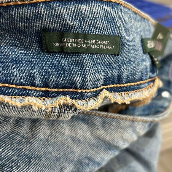 Wild Fable Highest Rise A line Denim shorts size 18 NWT - Picture 10 of 12